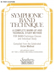 シンフォニック バンド テクニック【Bb テナーサキソフォン】Symphonic Band Technique【Bb Tenor Saxophone】