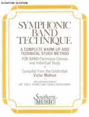 シンフォニック バンド テクニック【Eb バリトンサキソフォン】Symphonic Band Technique【Eb Baritone Saxophone】