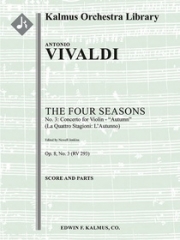 「四季」より秋【The Four Seasons, No. 3: Concerto for Violin in F - Autumn】