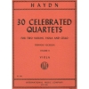 30の有名な四重奏曲・Vol.2（フランツ・ヨーゼフ・ハイドン）（弦楽四重奏）【30 Celebrated Quartets: Volume II】