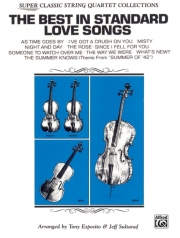 スタンダード・ラブソング集（10曲入り）（弦楽四重奏）【The Best in Standard Love Songs】