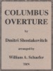コロンバス序曲（ドミートリイ・ショスタコーヴィチ）【Columbus Overture】