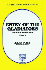 剣士の入場（雷鳴と稲妻）（ユリウス・フチーク）（B6サイズ版）【Entry Of The Gladiators - Thunder and Blazes (March)】