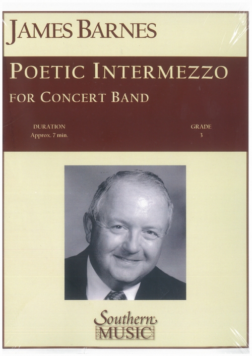 詩的間奏曲（ジェイムズ・バーンズ）（スコアのみ）【Poetic Intermezzo】