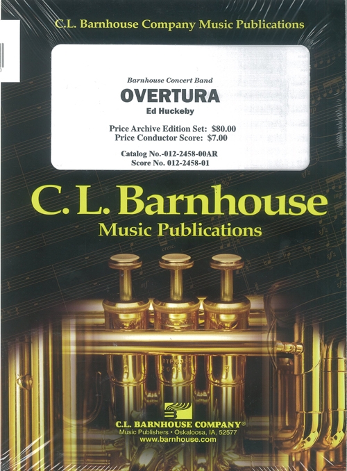 オーヴァーチュラ（エド・ハックビー）【Overtura】 - 吹奏楽の楽譜 