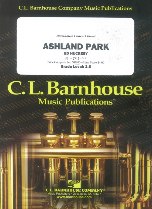 アッシュランド・パーク序曲（エド・ハックビー）（スコアのみ）【Ashland Park】