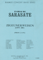 ツィゴイネルワイゼン（クラリネット・フィーチャー）【Zigeunerweisen - Gypsy Airs】