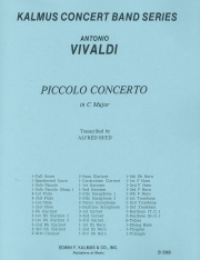 ピッコロ協奏曲 (ピッコロ・フィーチャー) (A.リード改訂版)【Concerto for Piccolo in C】