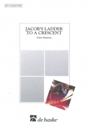 三日月に架かるヤコブのはしご（真島 俊夫）【Jacob's Ladder to a Crescent】