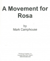 ローザのための楽章（マーク・キャンプハウス）【Movement for Rosa】