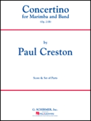 マリンバと吹奏楽のための小協奏曲（ポール・クレントン）（マリンバ・フィーチャー）【Concertino for Marimba and Band, Op. 21b】