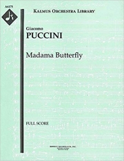 「蝶々夫人」全3幕（合唱譜付）【Madama Butterfly - reduced orchestration】