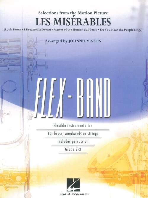 「レ・ミゼラブル」メドレー（フレックスバンド）（フルスコアのみ）【Les Miserables (Flex-Band)】