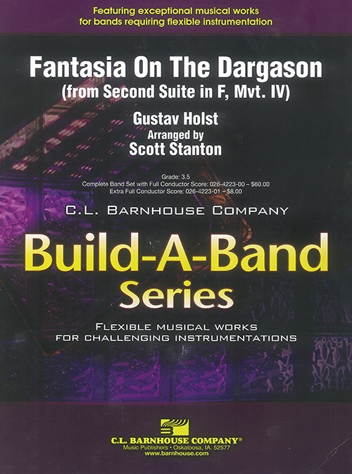 第二組曲より第4楽章「ダーガソンによる幻想曲」（フレックスバンド）（スコアのみ）【Fantasia On The Dargason (From Second Suite) (Flex-Band)】