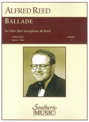 バラード（アルフレッド・リード）（アルトサックス・フィーチャー）【Ballade for Alto Saxophone】