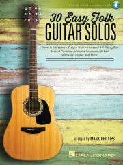 簡単なフォーク・ギター・ソロ30曲集【30 Easy Folk Guitar Solos】