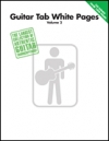 ギター・タブ・ホワイト・ページ・Vol.2【Guitar Tab White Pages – Volume 2】