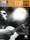 25・トップ・アコースティック・ソングス【25 Top Acoustic Songs – Tab. Tone. Technique.】