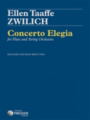 哀歌協奏曲（エレン・ターフィ・ツウィリッヒ）  (フルート+ピアノ)【Concerto Elegia】