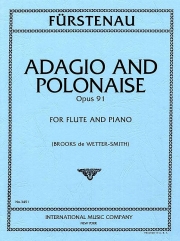 アダージョとポロネ－ズ・Op.91（アントン・ベルンハルト・フュルステナウ）  (フルート+ピアノ)【Adagio and Polonaise, Op. 91】