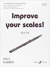 あなたの技術を上達させる！フルート グレード４－５  (ポール・ハリス)【Improve Your Scales! Flute -Grade4-5】