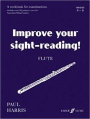 あなたの初見能力を上達させる！フルート グレード４－５  (ポール・ハリス)【Improve Your Sight-Reading! Flute - Grade4-5】