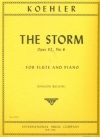 嵐・Op.82 No.6（エルネスト・ケーラー ）  (フルート＋ピアノ)【The Storm, Op. 82 No. 6】