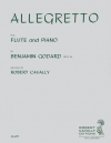 アレグレット「３つの小品による組曲・Op.116」より（バンジャマン・ゴダール）  (フルート＋ピアノ)【Allegretto from Suite in Bb for Flute and Orchestra, Op. 1】
