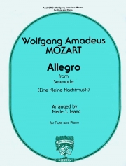 第1楽章：アレグロ「アイネ クライネ ナハトムジーク」より  (フルート＋ピアノ)【Allegro From Serenade】