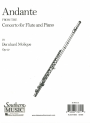 アンダンテ「フルート協奏曲・ニ短調・Op.69」より（ヴィルヘルム・ベルンハルト・モリーク）  (フルート＋ピアノ)【Andante from Concerto D-Moll Op.69(for Flute&Piano)】