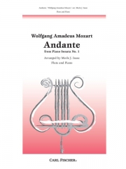 アンダンテ（モーツァルト） (フルート＋ピアノ)【Andante】
