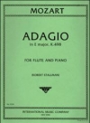 アダージョ・ト長調・K.261（モーツァルト）  (フルート＋ピアノ)【Adagio in E major, K. 261】