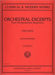 オーケストラ・スタディー・第４巻  (フルート)【ORCHESTRAL EXCERPTS:Volume IV】