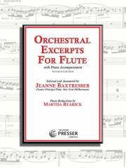 オーケストラル・エキスパート・フォー・フルート（ジョアキーノ・ロッシーニ）  (フルート＋ピアノ)【Orchestral Excerpts for Flute】