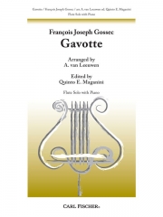 ガヴォット  (フランソワ・ジョセフ・ゴセック)  (フルート＋ピアノ)【GAVOTTE】