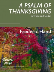 感謝祭の讃美歌（フレデリック・ハンド）  (フルート＋ギター)【A Psalm of Thanksgiving】