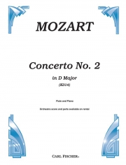 協奏曲・No.2・ニ長調・K314（モーツァルト）  (フルート＋ピアノ)【Concerto No. 2 in D Major K 314】