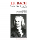 組曲・No.4（バッハ）  (フルート)【Suite No.4 In Eb BWV 1010】
