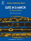 組曲・ロ短調（バッハ）  (フルート＋ピアノ)【Suite in B Minor】
