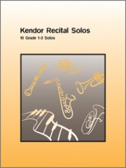 ケンダー・リサイタル・ソロ曲集  (フルート＋ピアノ)【Kendor Recital Solos - Flute】