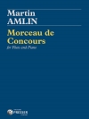 コンクール用小品（マーティン・アムリン）  (フルート＋ピアノ)【Morceau de Concours】