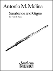 サラバンドとジグ（アントニオ・モリーナ）  (フルート＋ピアノ)【Sarabande and Gigue】