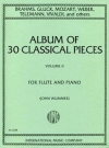 30のクラシック曲集・第２巻  (フルート＋ピアノ)【30 Classical Pieces, Volume II】