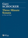 3分間のソナタ（ゲイリー・ショッカー）  (フルート＋ピアノ)【Three Minute Sonata】