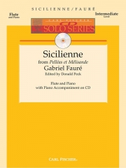 シチリアーナ「ペレアスとメリザンド」より (ガブリエル・フォーレ)  (フルート＋ピアノ)【Sicilienne from 'Pelleas Et Melisande'】