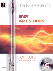 ジャズ教則本・初級（ティルマン・デンハード）  (フルート)【Easy Jazz Studies With CD】