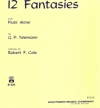 12のファンタジー・TWV40：2-13 （テレマン）  (フルート)【12 Fantasies】