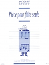 小品（ジャック・イベール）  (フルート)【PIECE POUR FLUTE SEULE】