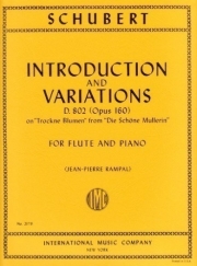 序奏と変奏・Op.160（フランツ・シューベルト）  (フルート＋ピアノ)【Introduction and Variations, Op. 160】