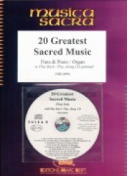 聖楽・20曲集  (フルート＋ピアノ)【20 Greatest Sacred Music】